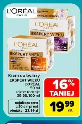 Krem do twarzy Ekspert Wieku L'Oréal