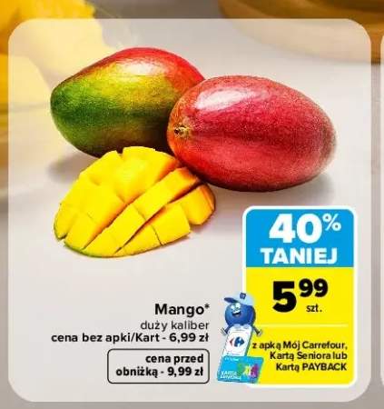 Mango duży kaliber
