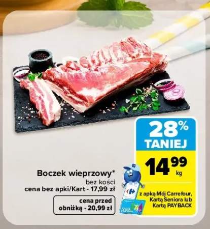 Boczek wieprzowy bez kości