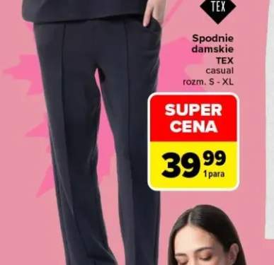 Spodnie damskie TEX casual