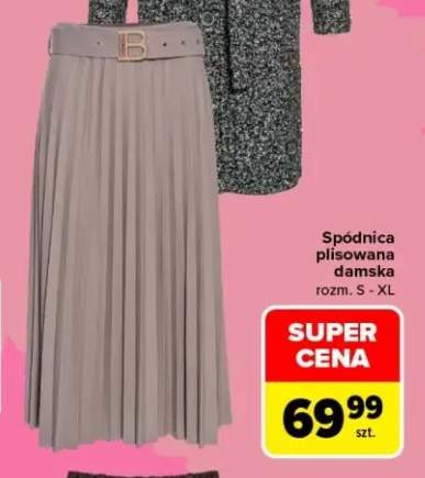 Spódnica plisowana damska TEX
