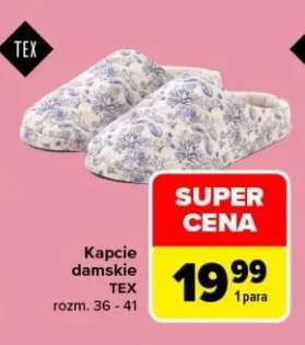 Kapcie damskie TEX