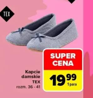 Kapcie damskie TEX