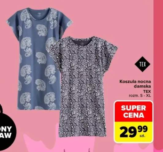 Koszula nocna damska TEX