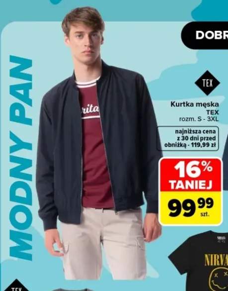 Kurtka męska TEX