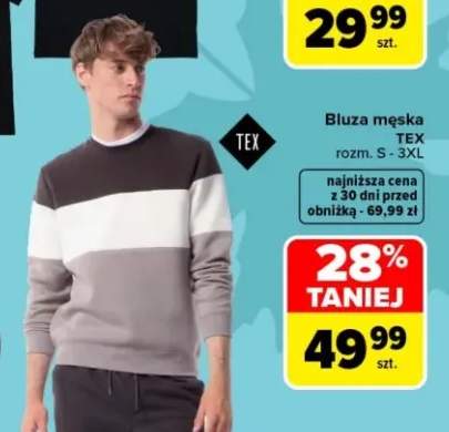 Bluza męska TEX