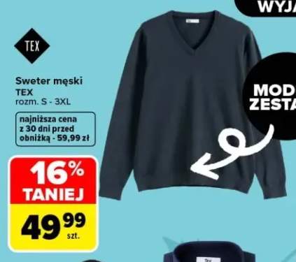 Sweter męski TEX