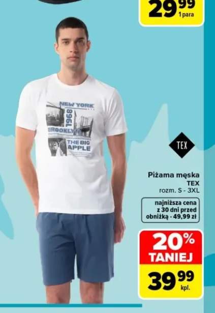 Piżama męska TEX
