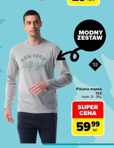 Piżama męska TEX