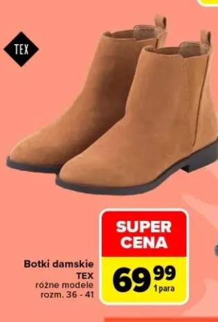 Botki damskie TEX