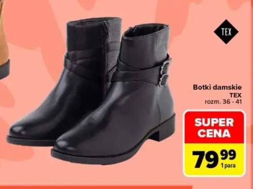 Botki damskie TEX