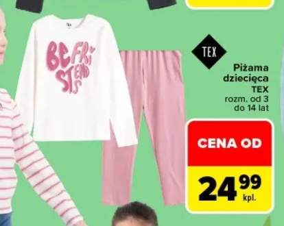 Piżama dziecięca TEX