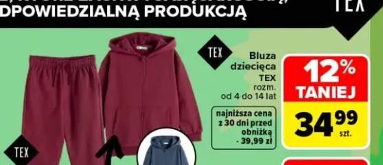 Bluza dziecięca TEX