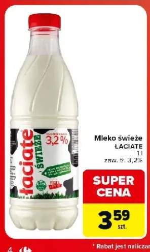 Mleko świeże Łaciate 3,2%