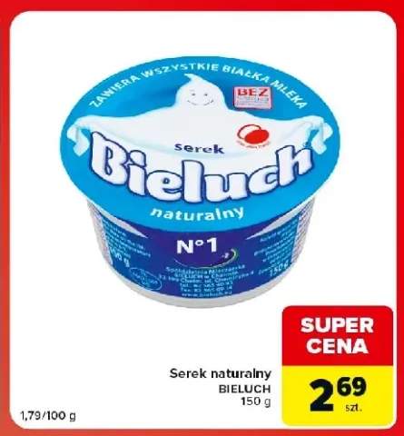 Serek naturalny Bieluch