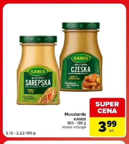 Musztarda sarepska Kamis +1 wariant