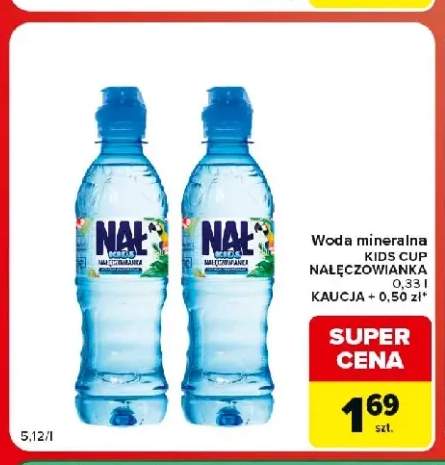 Woda mineralna niegazowana Nałęczowianka Kids Cup