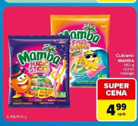 Cukierki Mamba Magic Sticks +1 wariant