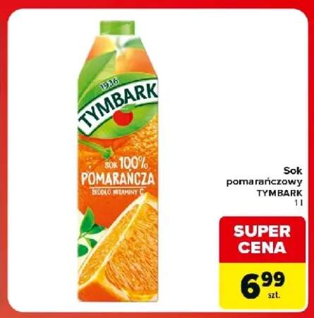 Sok pomarańczowy Tymbark