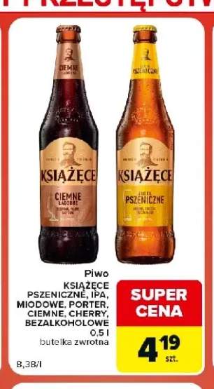 Piwo Książęce Pszeniczne +6 wariantów