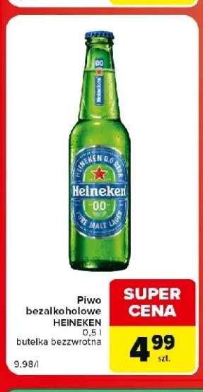 Piwo bezalkoholowe Heineken