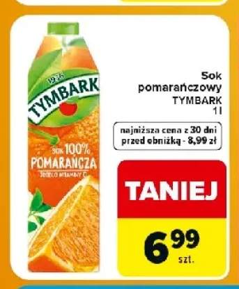 Sok pomarańczowy Tymbark