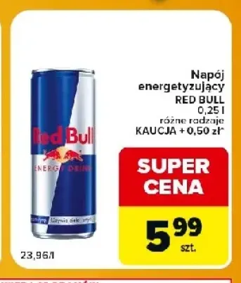 Napój energetyzujący Red Bull