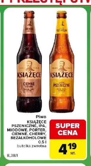 Piwo Książęce cherry +6 wariantów
