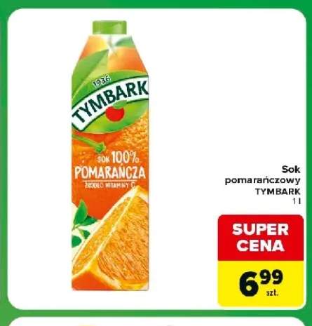 Sok pomarańczowy Tymbark