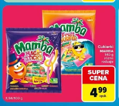 Cukierki Mamba Fruit Surfer +1 wariant