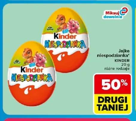 Jajko niespodzianka Kinder