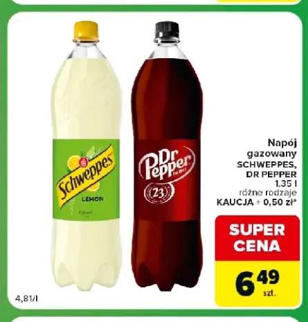 Napój gazowany Dr Pepper +1 wariant