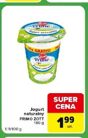 Jogurt naturalny Primo Zott