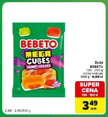 Żelki Bebeto +1 wariant