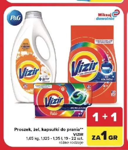 Żel do prania Vizir +2 warianty