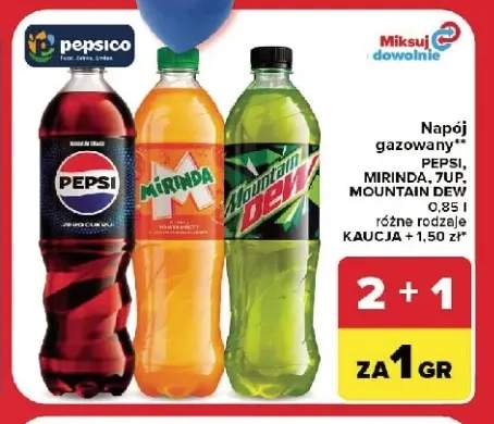 Napój gazowany Pepsi +3 warianty
