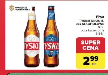 Piwo Tyskie Gronie +1 wariant