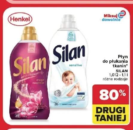 Płyn do płukania tkanin Silan Aromatherapy Magic Magnolia +1 wariant