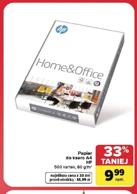 Papier do ksero A4 HP 80 g/m²