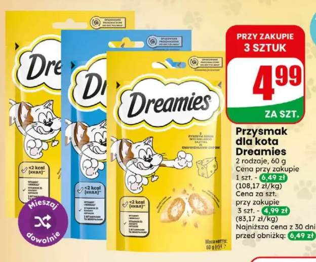 przysmaki dla kota