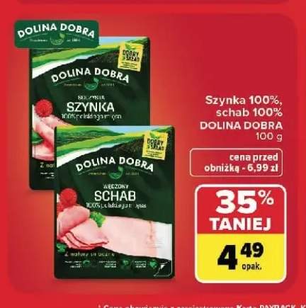 Szynka 100% Dolina Dobra +1 wariant