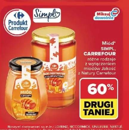 Miód Simpl Carrefour