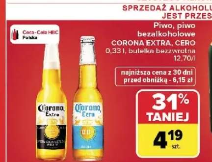 Piwo Corona Extra +1 wariant