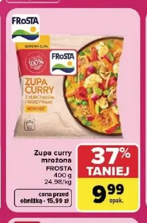 Zupa curry mrożona Frosta