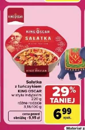 Sałatka z tuńczykiem w stylu indyjskim King Oscar