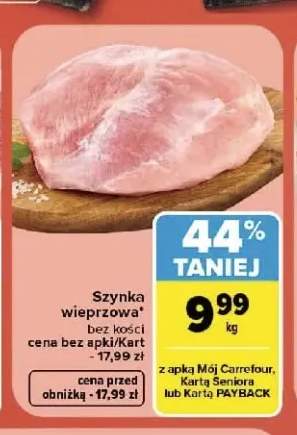 Szynka wieprzowa bez kości