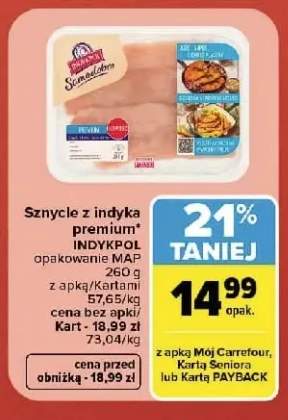 Sznycle z indyka premium Indykpol