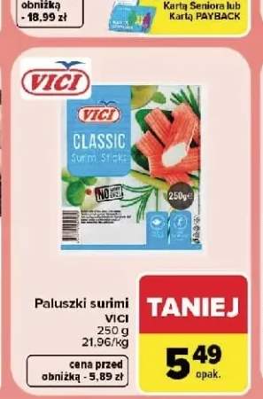 Paluszki surimi Vici