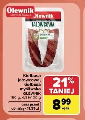 Kiełbasa jałowcowa Olewnik +1 wariant