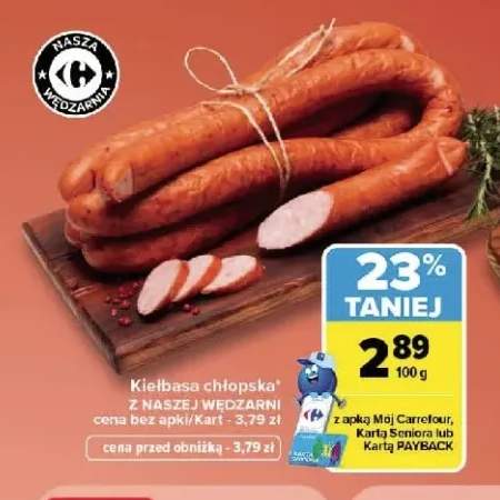 Kiełbasa chłopska Z Naszej Wędzarni